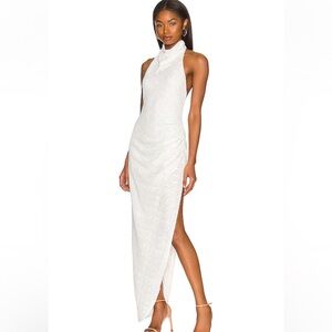 Revolve white dress , never worn.